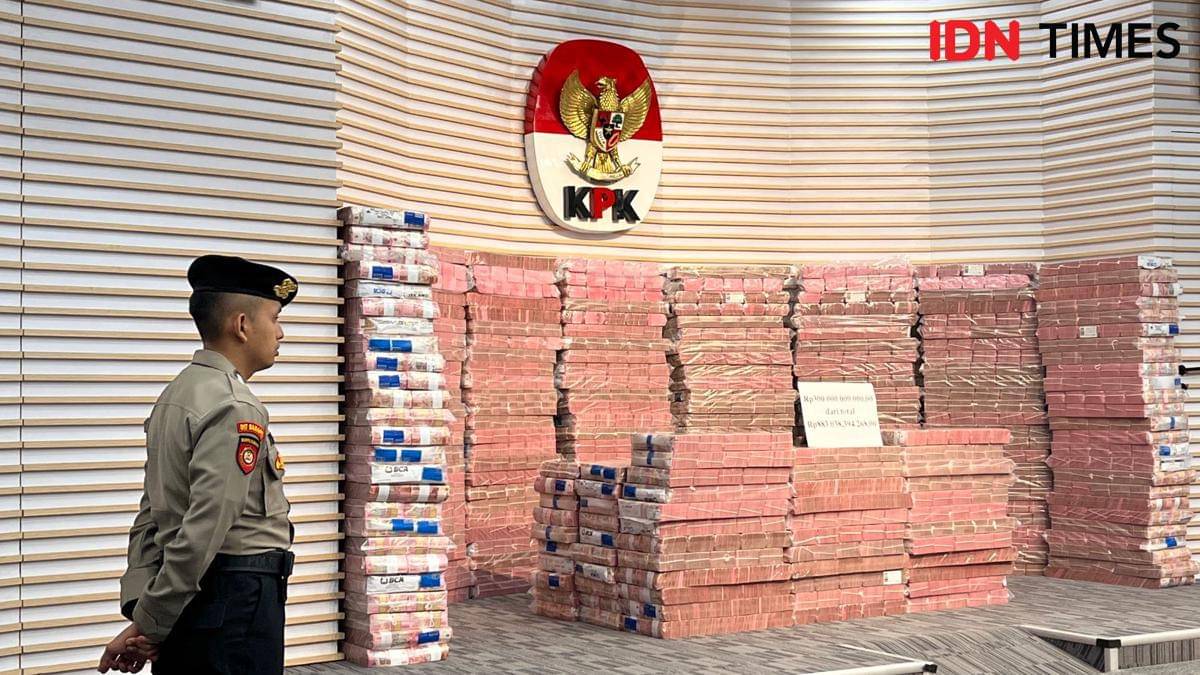 KPK Serahkan hasil Korupsi ke PT Taspen 