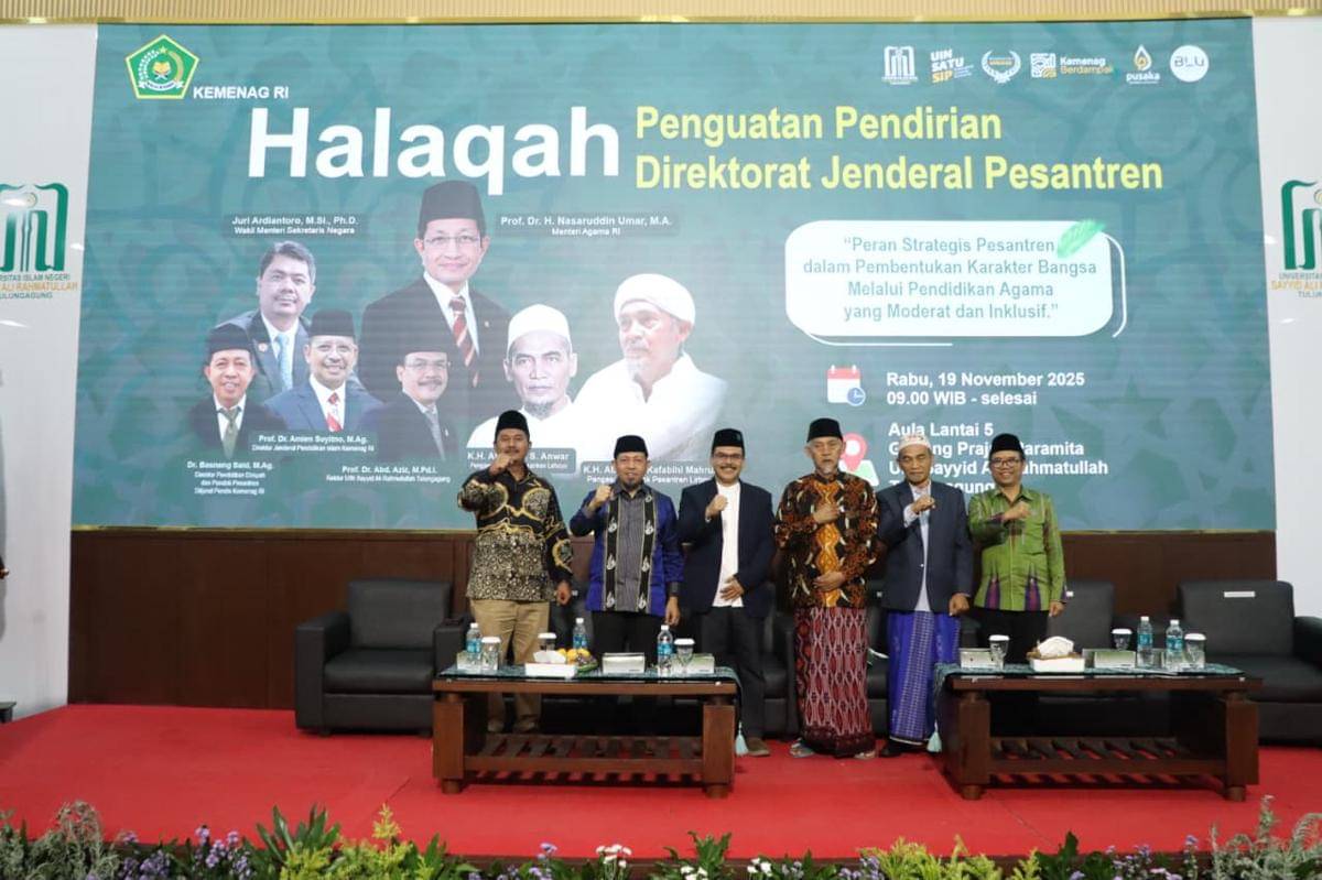 Halaqah Pesantren di UIN Tulungagung (dok. Kemenag)