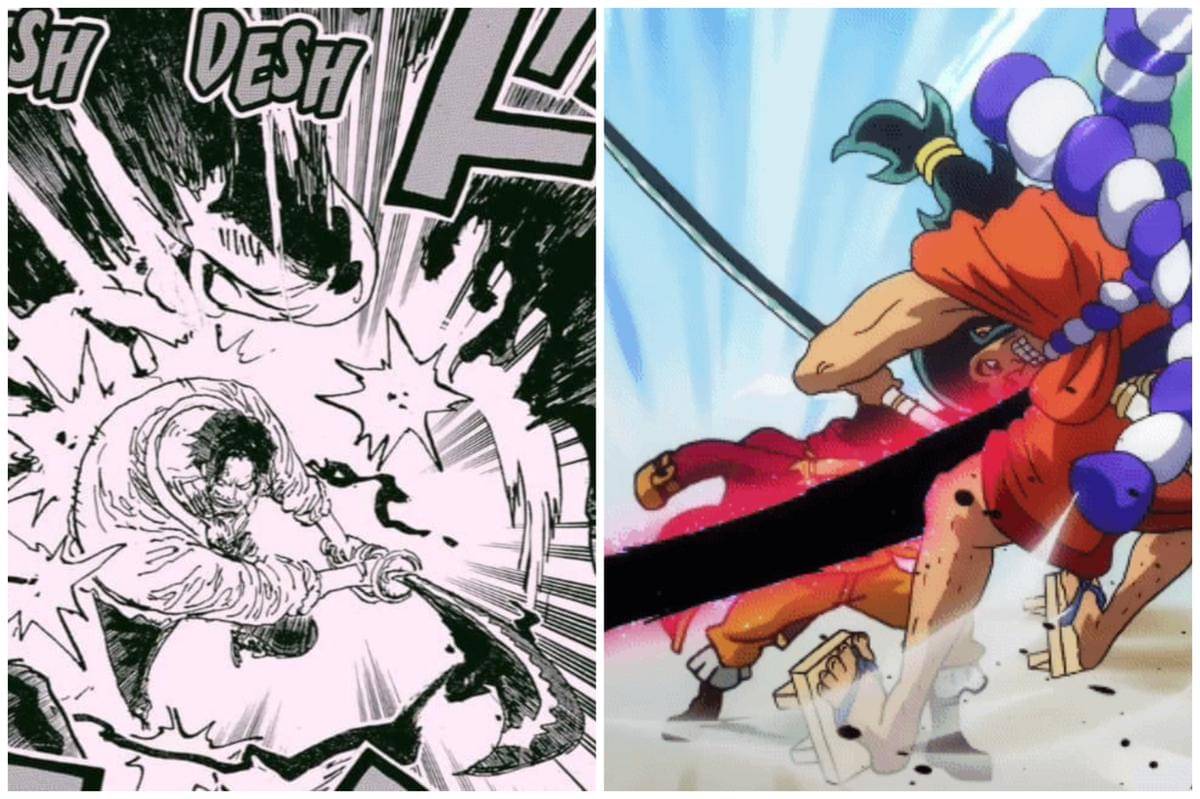 Hi-no-Kagutsuchi no Eisu dan Divine Departure. (Dok. Shueisha, Eiichiro Oda, Toei Animation/One Piece)