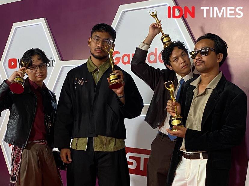 potret Baskara Putra di AMI Awards 2025