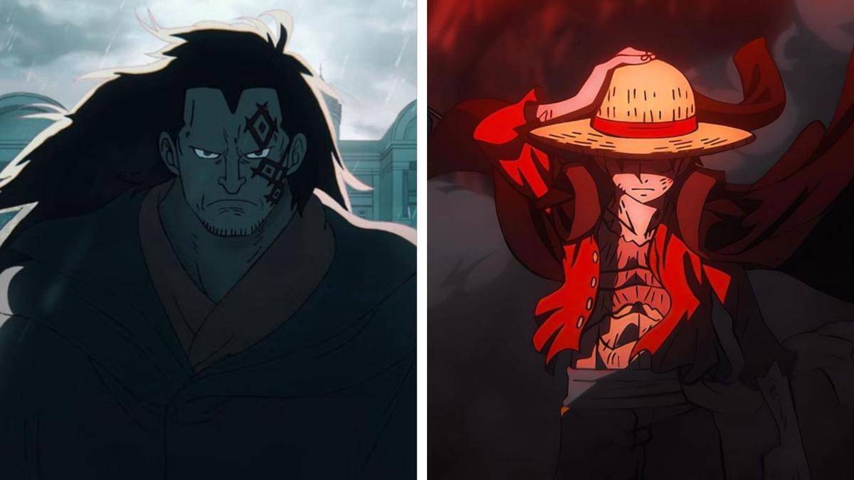 Monkey D. Dragon  dan Luffy