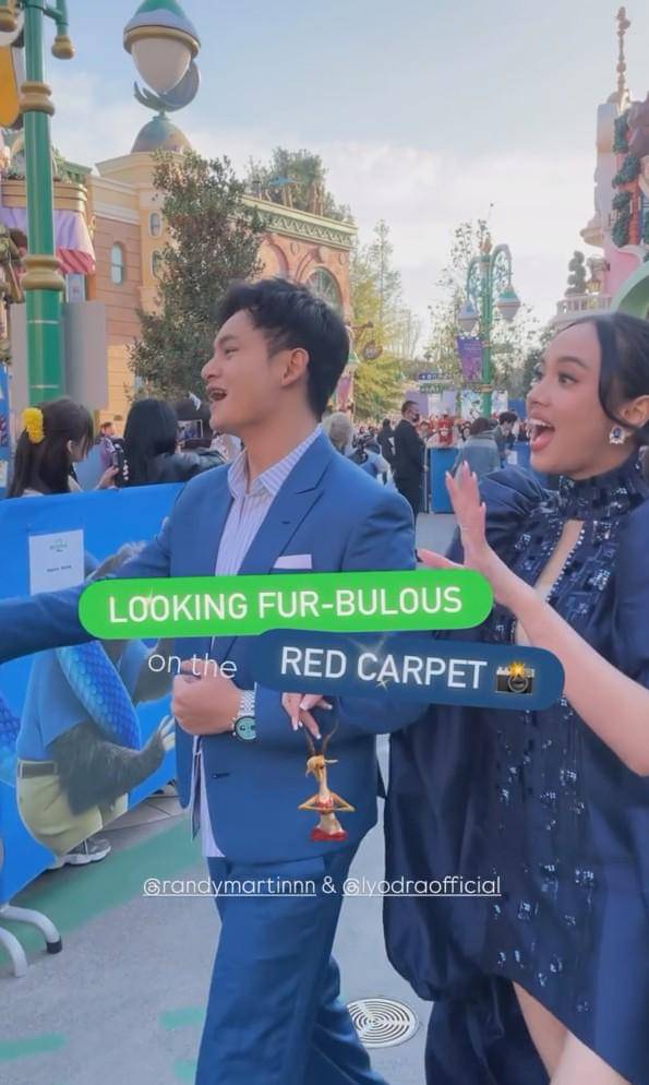 Lyodra dan Randy Martin