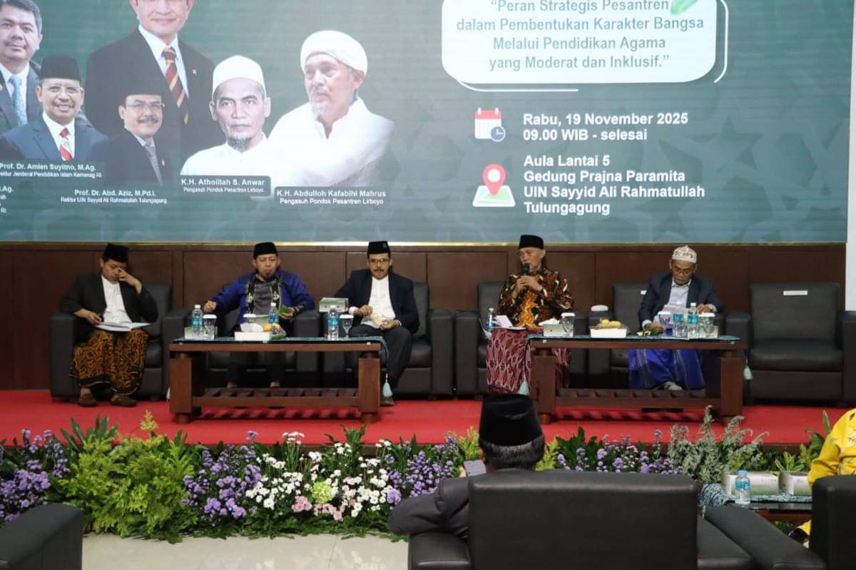 Halaqah Pesantren di UIN Tulungagung (dok. Kemenag)