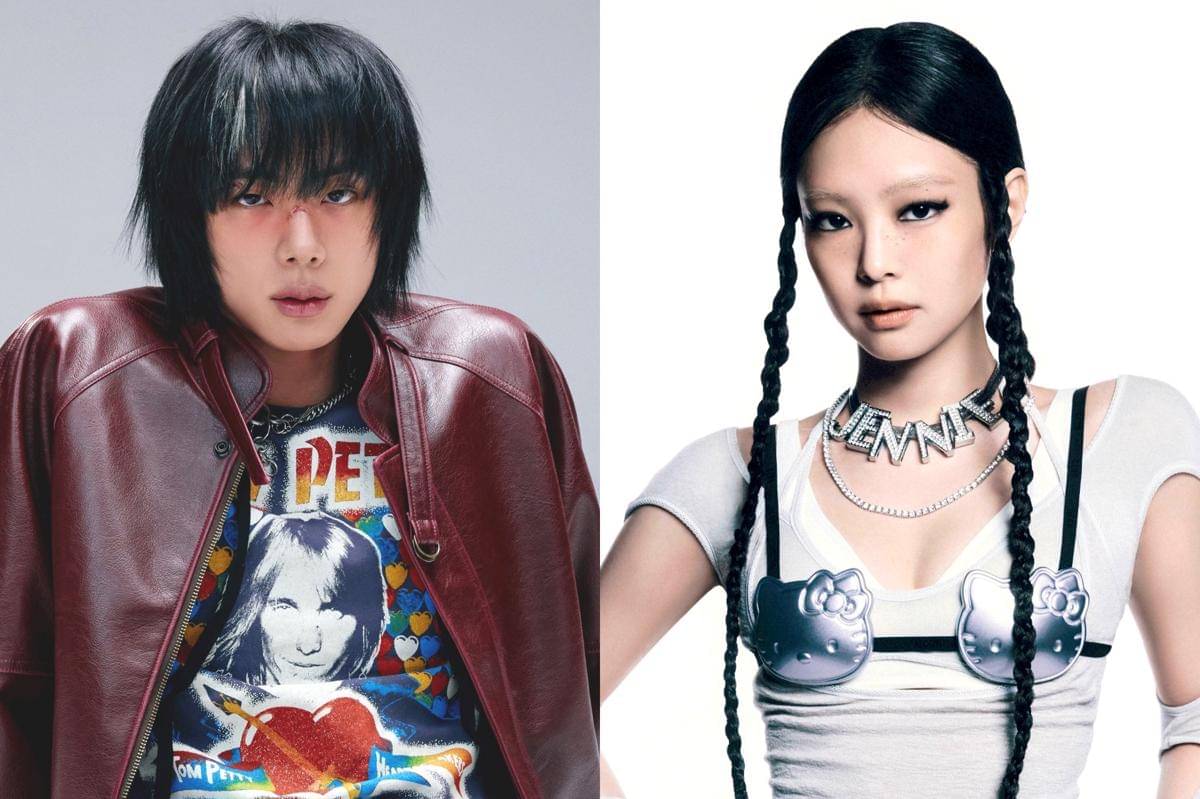 potret Jin BTS dan Jennie BLACKPINK