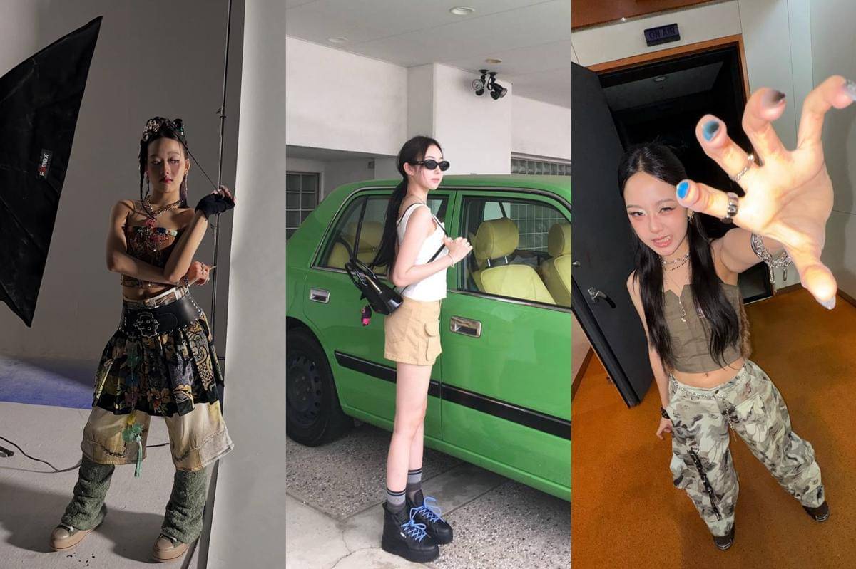 OOTD edgy street style ala member VVUP