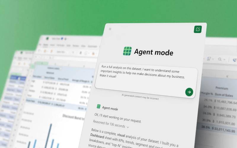 ilustrasi Agent Mode di Microsoft 365 Copilot