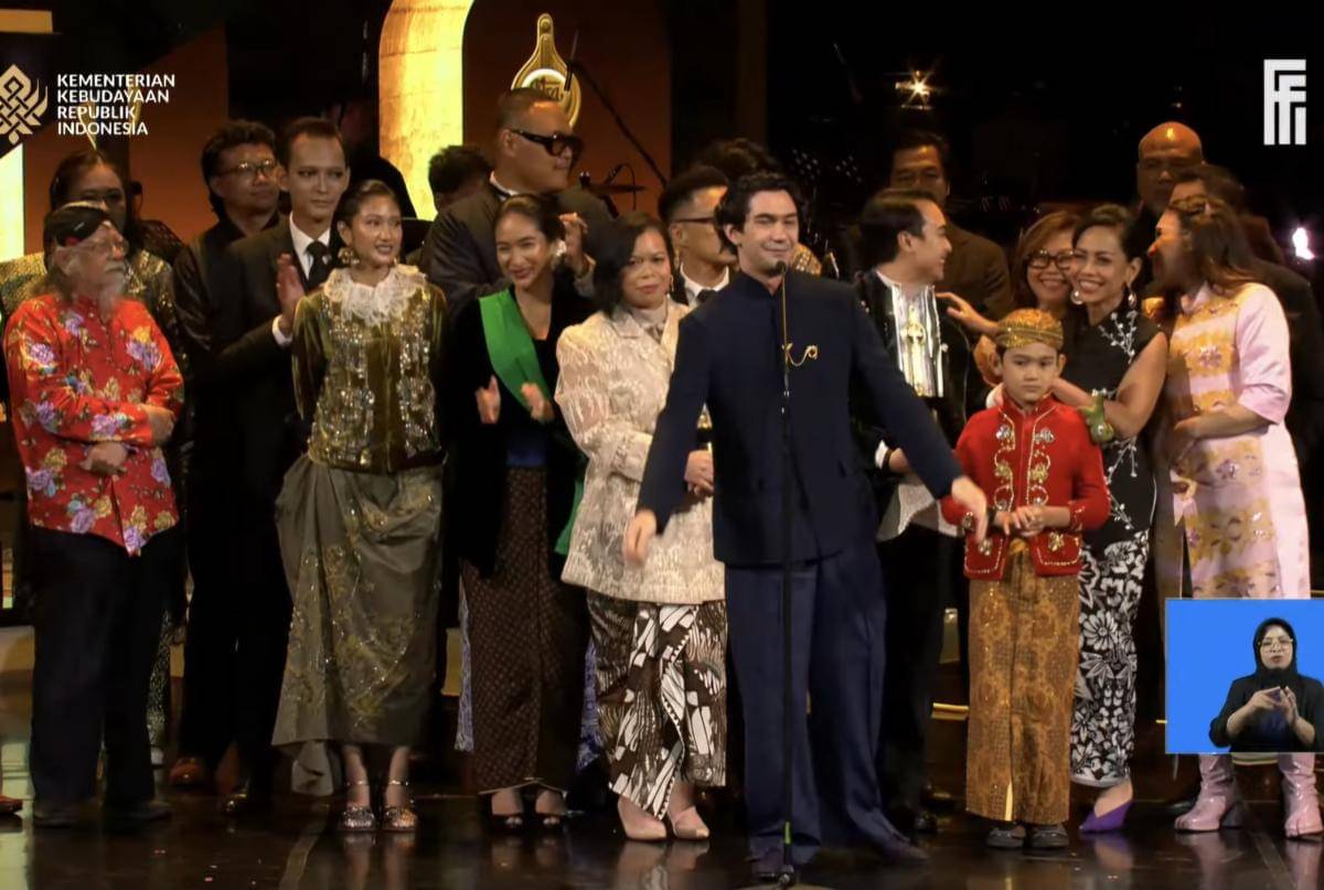 Cast and crew film Pangku di FFI 2025