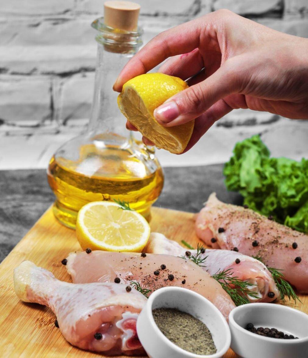 ilustrasi marinasi ayam