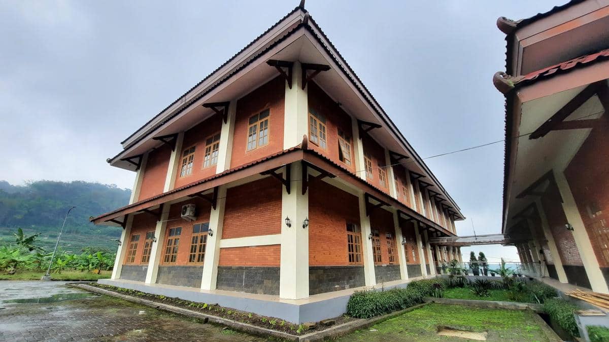 Graha Pusat Literasi Kecamatan Plaosan ini bakal dimanfaatkan untuk Sekolah Rakyat Rintisan. IDN Times/Riyanto.