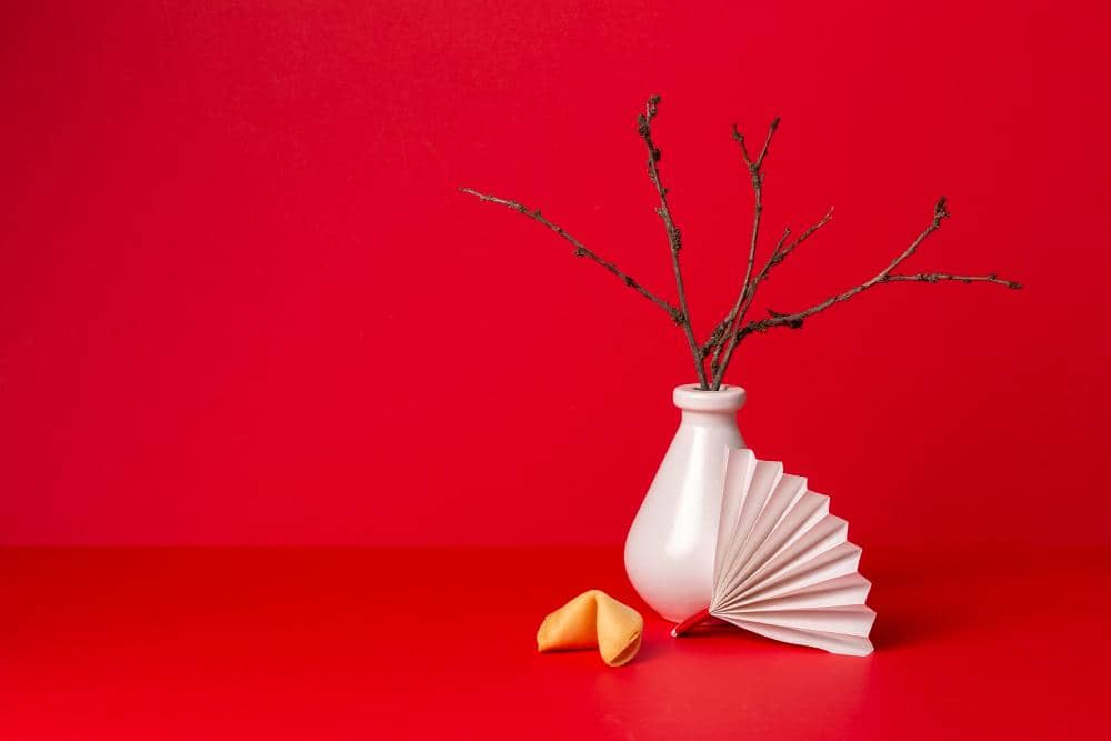 ilustrasi warna merah terang 