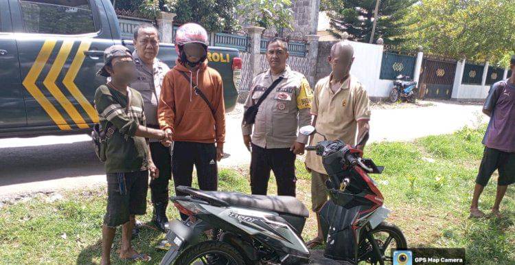 Kencan Berujung Dibegal, Pasangan MiChat Kabur Tinggalkan Motor. (Dok Polresta Kupang Kota)