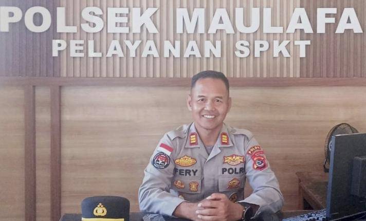 Kapolsek Maulafa, AKP Fery Nur Alamsyah. (Dok Polresta Kupang Kota)