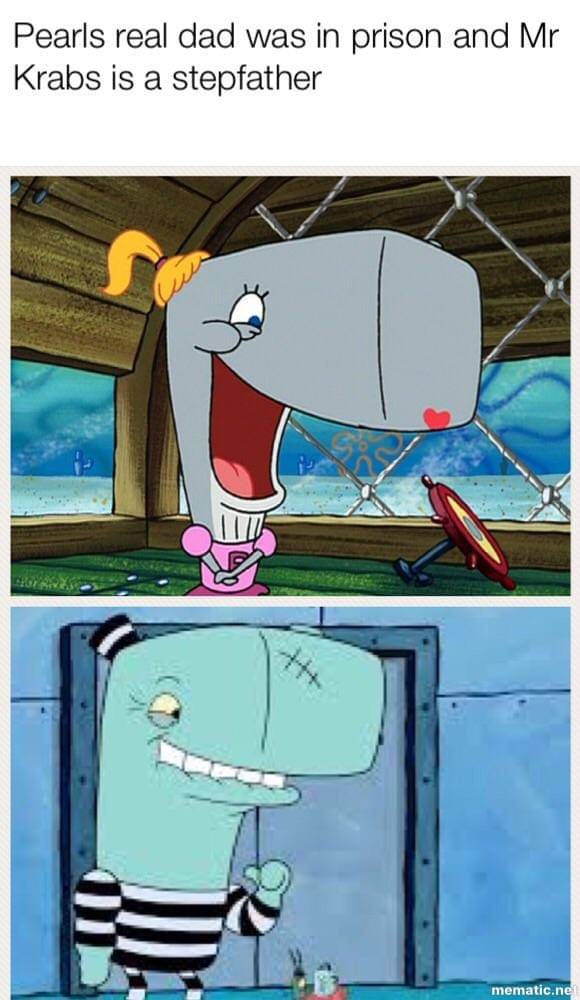 meme SpongeBob tentang penjara