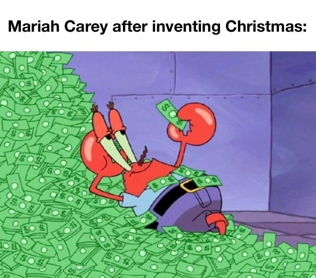 meme SpongeBob tentang uang