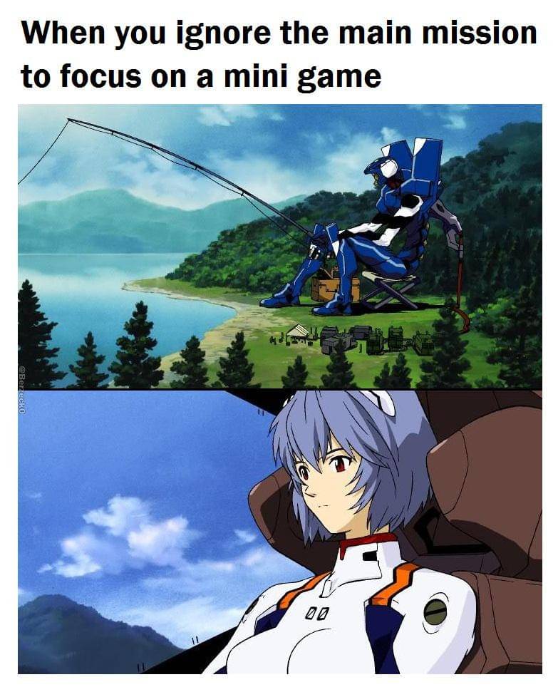 meme anime tentang mancing