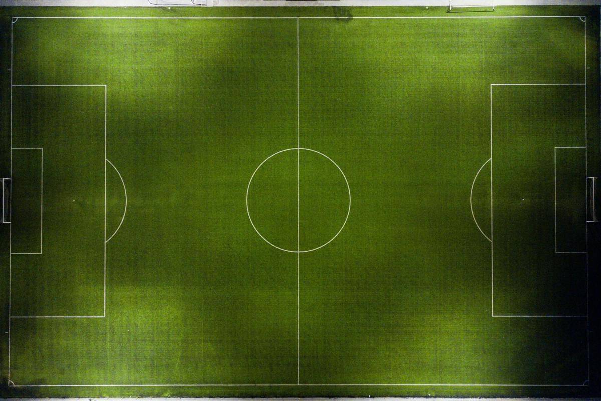 ilustrasi lapangan sepak bola