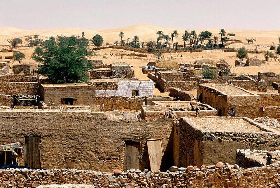 Bangunan Kota Tua di Chinguetti