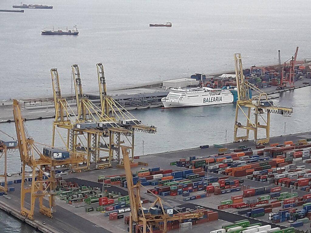 Potret kota Barcelona