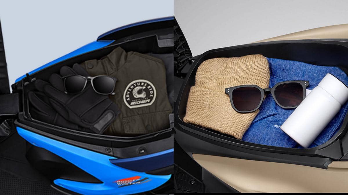 bagasi Yamaha X-Ride dan Honda BeAT Street