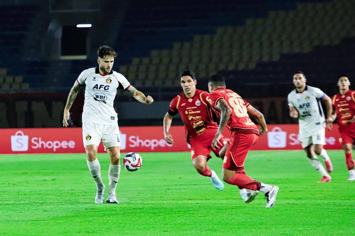 Pemain Persik Kediri saat melawan Persija Jakarta. IDN Times/istimewa