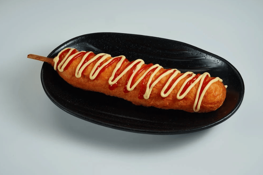 ilustrasi korean corndog