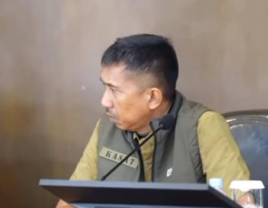 Kasatpol PP Provinsi Riau Sri Sardono Mulyanto 