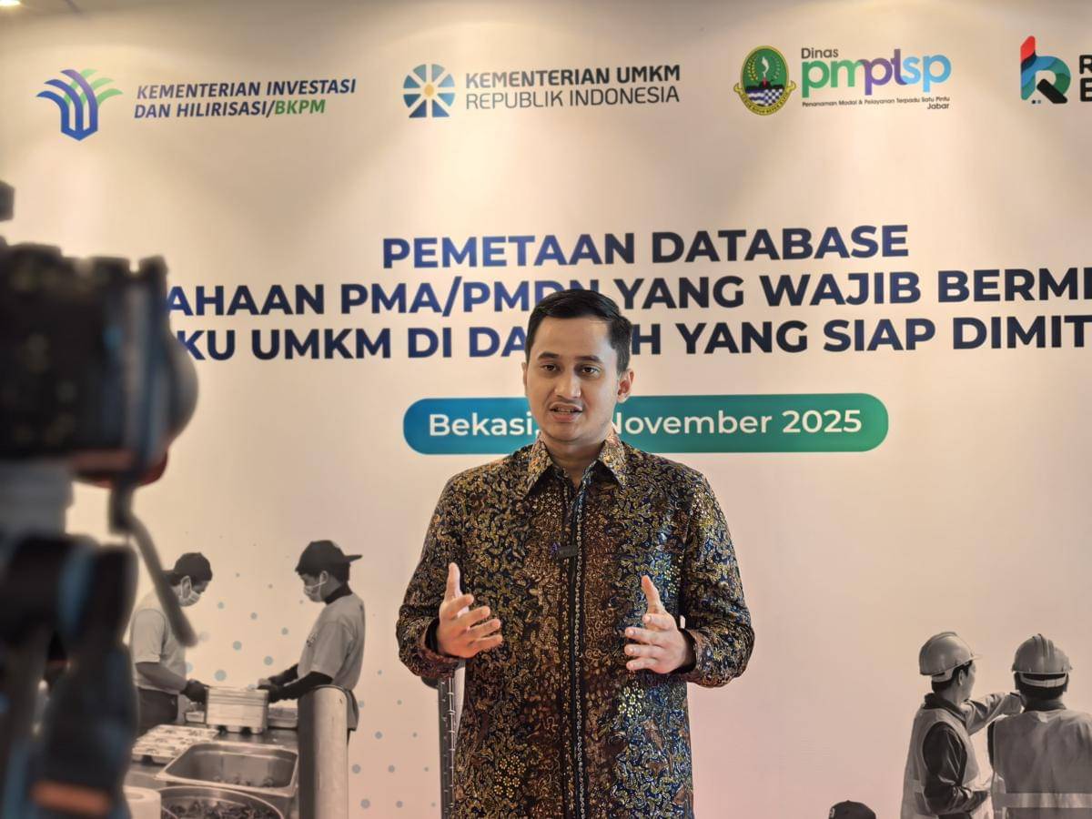 BKPM Jodohkan 90 UMKM Jabar dengan 6 Perusahaan Besar