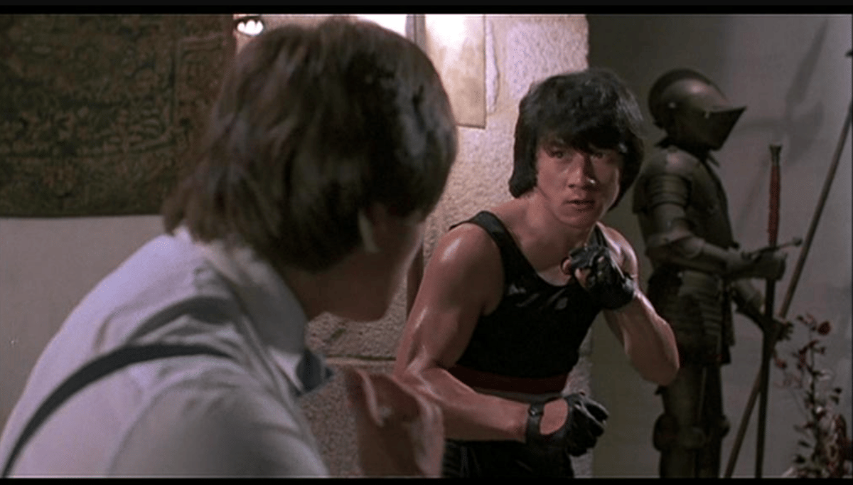 Wheels on Meals Jackie Chan. (Dok. Orange Sky Golden Harvest/Wheels on Meals)