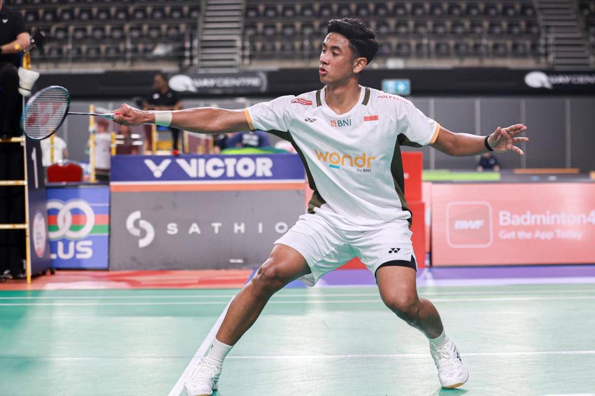Tunggal putra Indonesia, Alwi Farhan mengunci kemenangan di 16 besar Australian Open 2025