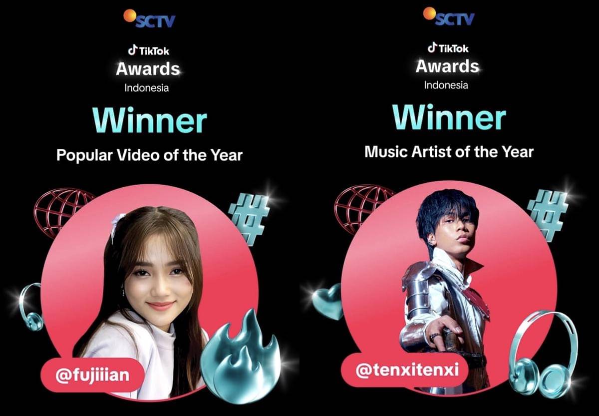 daftar pemenang TikTok Awards Indonesia 2025