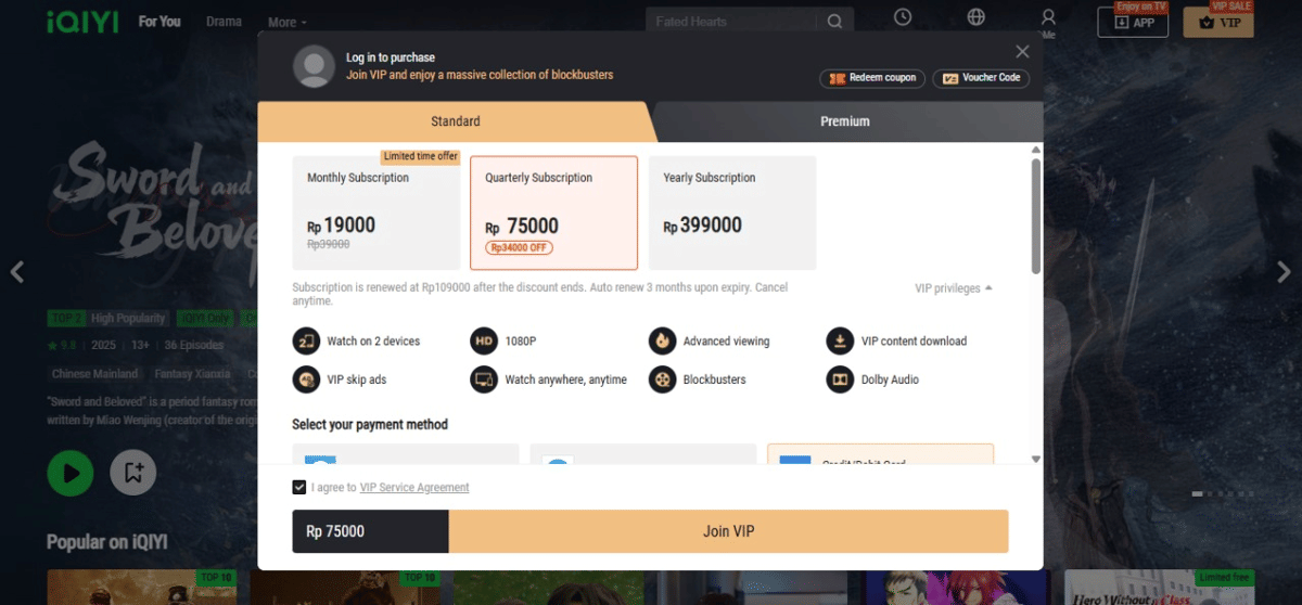 Apakah iQIYI Berbayar