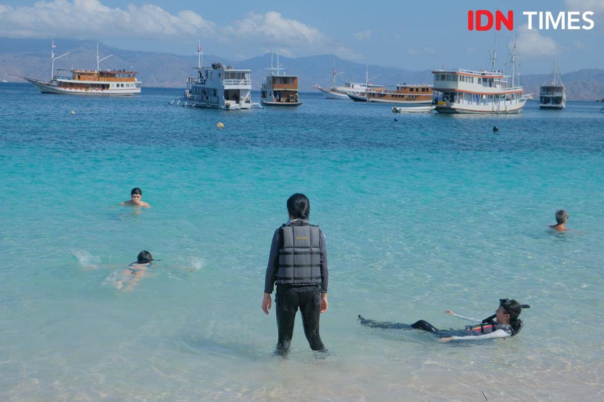 Potret Pulau Kelor, Labuan Bajo, NTT  
