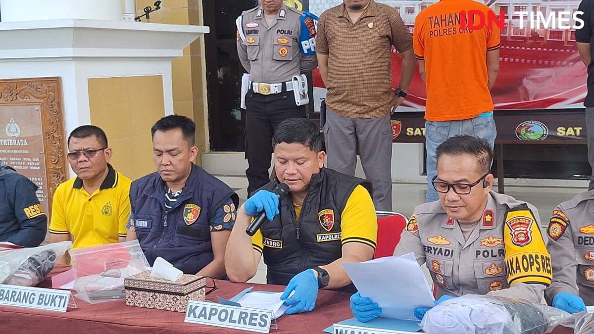 Rilis penangkapan pelaku pembunuhan Guru PPPK di OKU