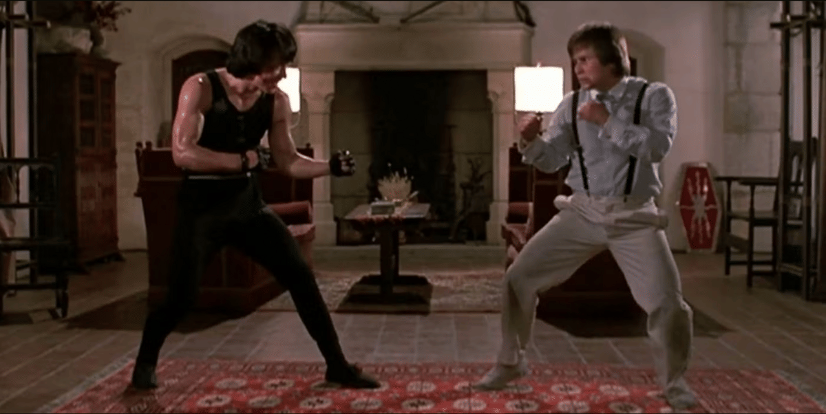 Wheels on Meals Jackie Chan. (Dok. Orange Sky Golden Harvest/Wheels on Meals)