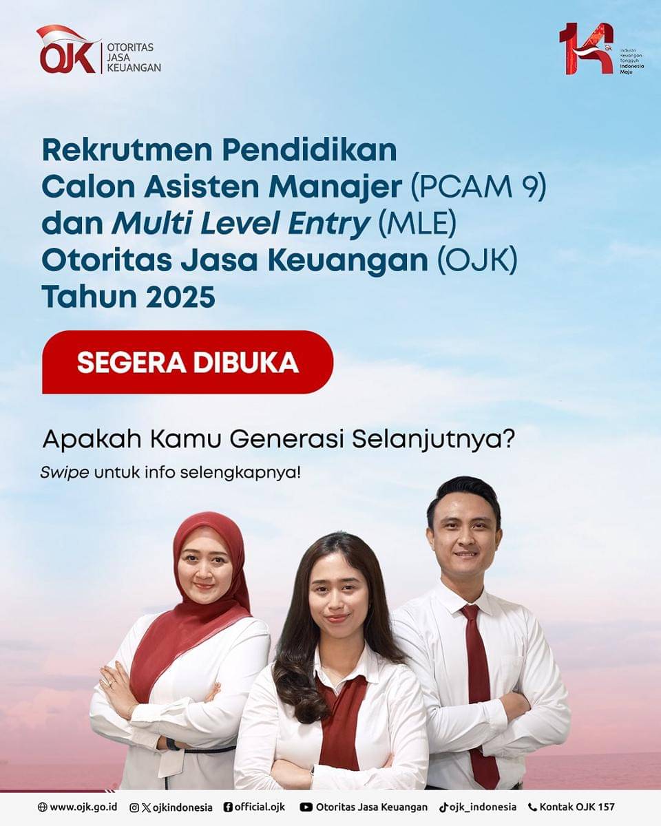 PCAM 0 dan MLE OJK tahun 2025