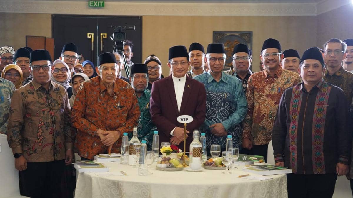 Menteri Agama (Menag), Nasaruddin Umar, membuka Ijtimak Ulama Tafsir Al-Qur’an di Jakarta (dok. Kemenag)
