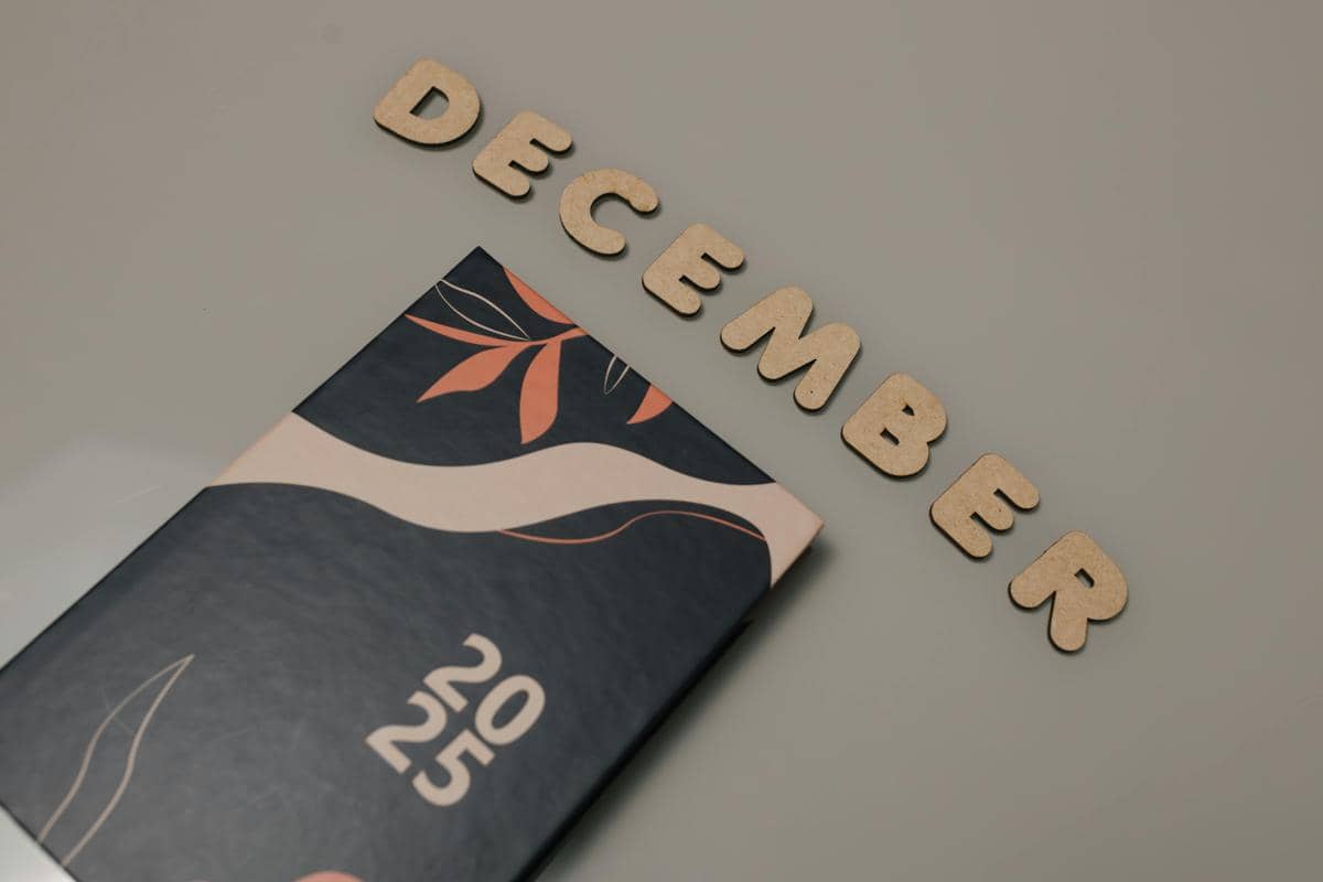 Ilustrasi kalender Desember
