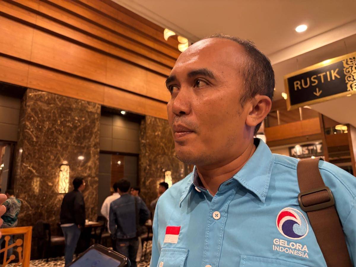 Ketua DPW Partai Gelora DIY, Alvian Ramadhani. (IDN Times/Herlambang Jati Kusumo)
