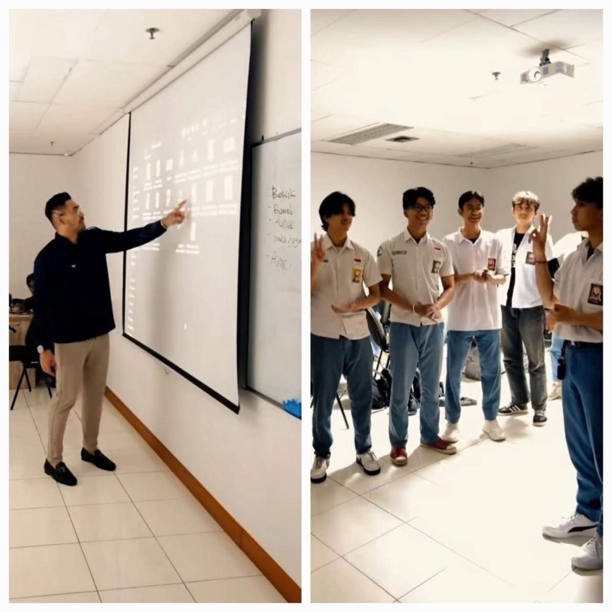 potret Robby Purba sebagai dosen praktisis tetap di MNC University