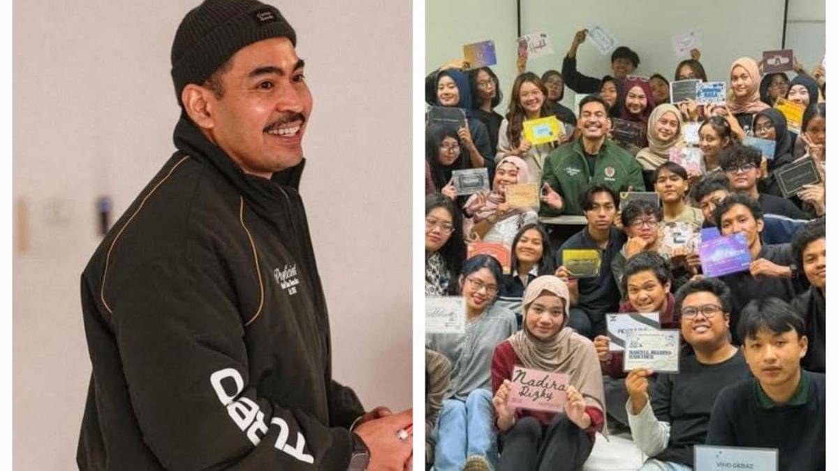 potret Robby Purba sebagai dosen praktisis tetap di MNC University