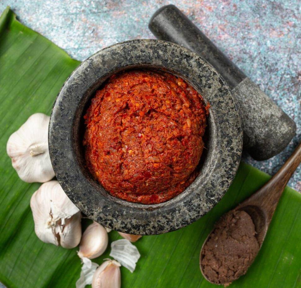 ilustrasi bumbu halus