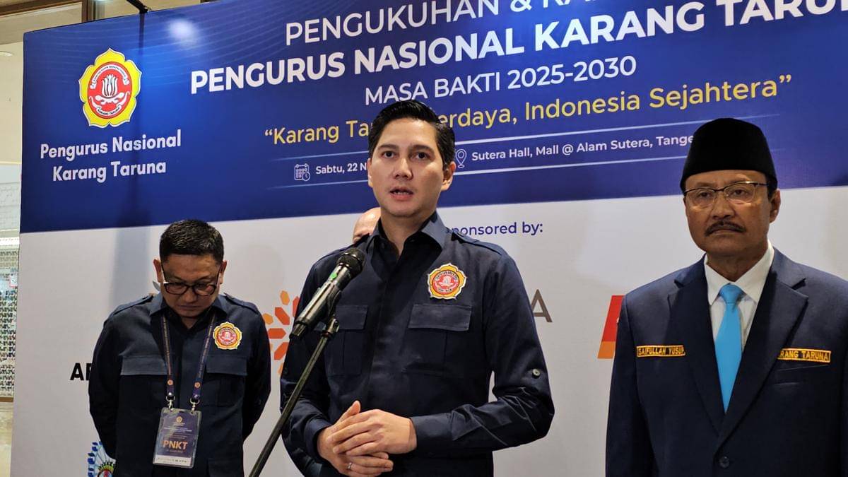 Ketua Umum Pengurus Nasional Karang Taruna, Budisatrio Djiwandono