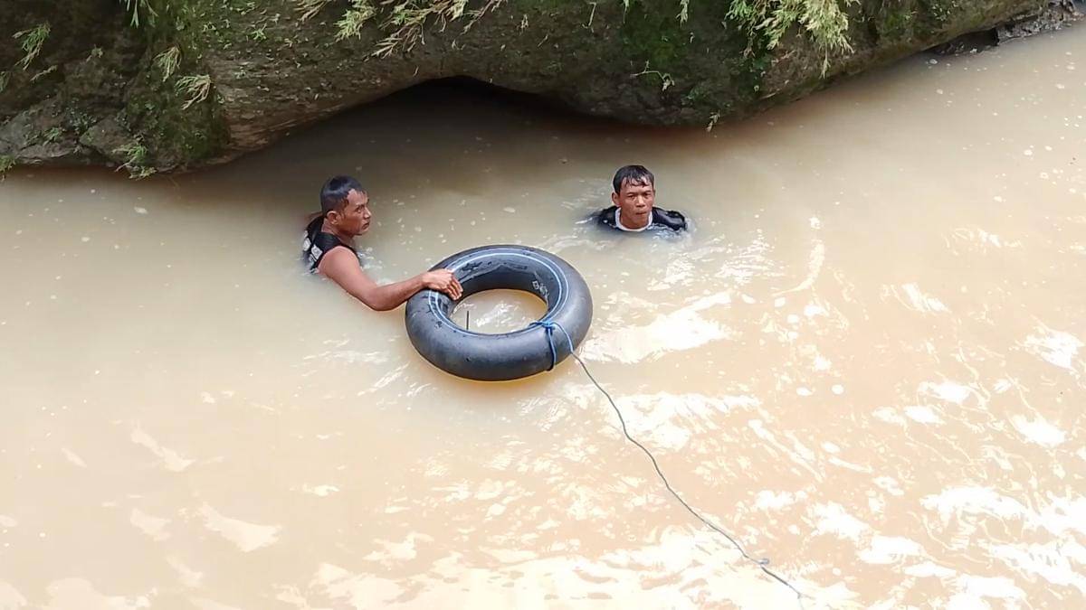 Terpeleset saat mancing remaja 16 tahun tewas tengelam. IDN Times/Riyanto.