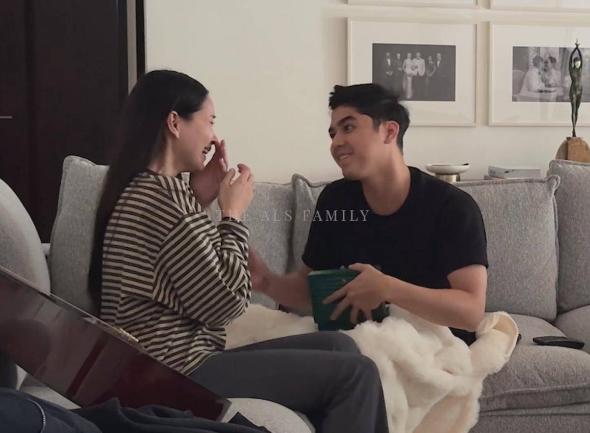 Reaksi Keluarga Dapat Kejutan Kehamilan Alyssa Daguise (youtube.com/The ALs)