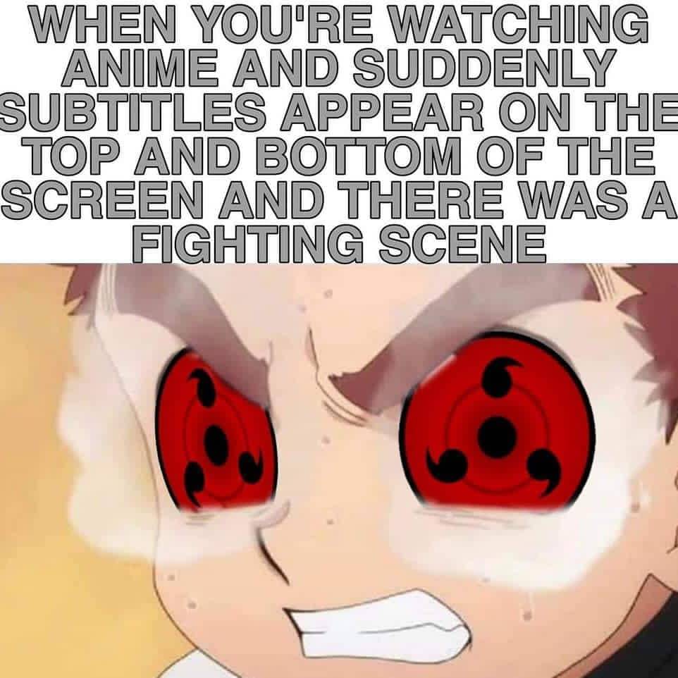 meme anime tentang berantem