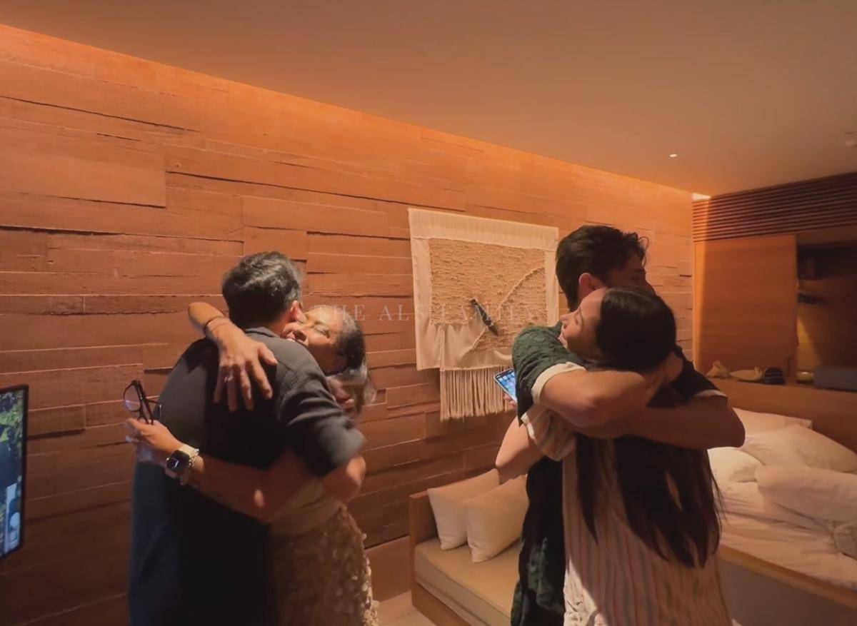 Reaksi Keluarga Dapat Kejutan Kehamilan Alyssa Daguise (youtube.com/The ALs)