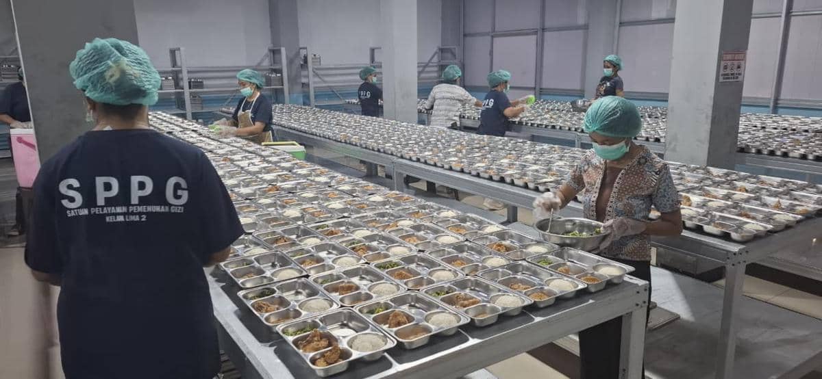 Dapur SPPG Kelapa Lima Kota Kupang. (IDN Times/Putra Bali Mula)
