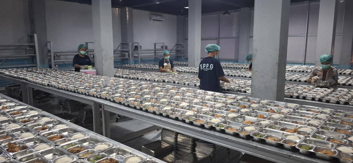 Dapur MBG Kelapa Lima Kota Kupang. (IDN Times/Putra Bali Mula)