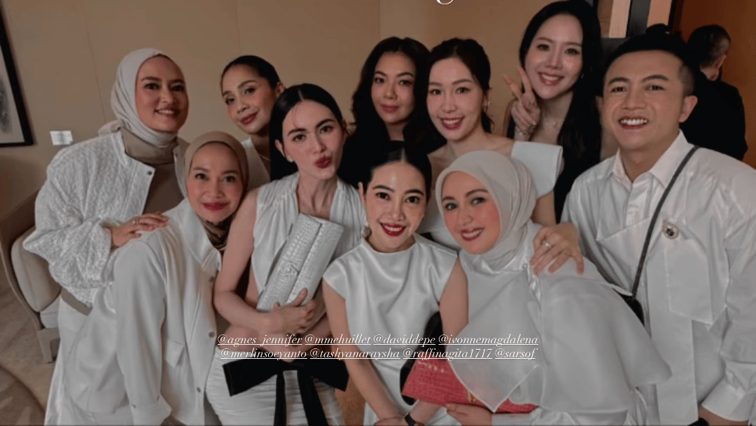 Nagita Slavina ketemu Davika Hoorne (instagram.com/raffinagita1717)