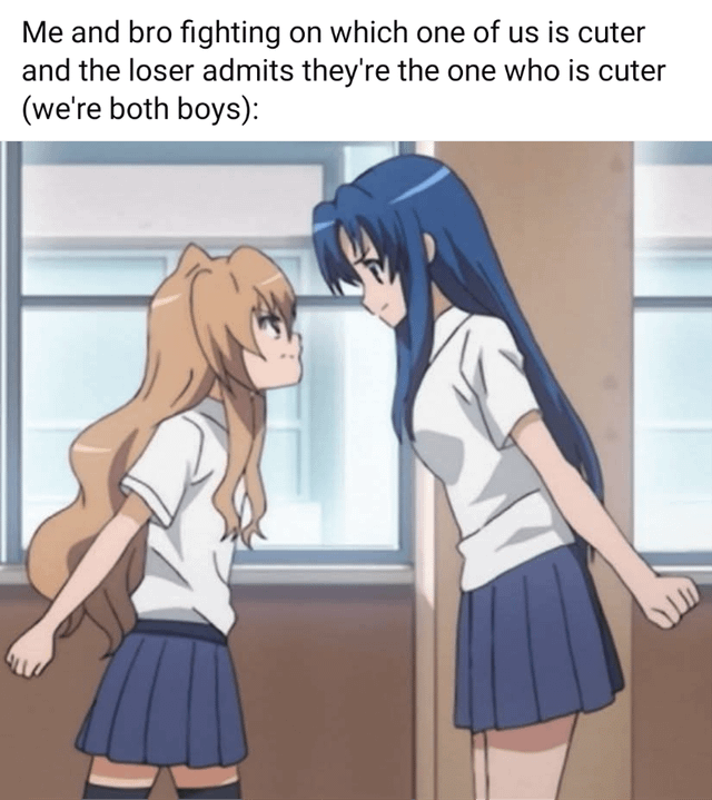 meme anime tentang berantem